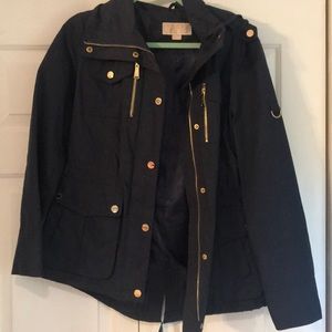 Michael Kors cargo jacket navy blue size medium